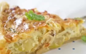 Leckere Spargelquiche zum Genießen