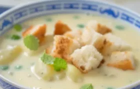 Leckere Thai-Kartoffelsuppe mit exotischem Geschmack
