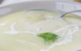 Leckere und cremige Fenchel-Obers-Suppe