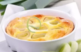 Leckere und einfache Lauchquiche zum Genießen