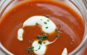 Leckere und einfache Tomatensuppe