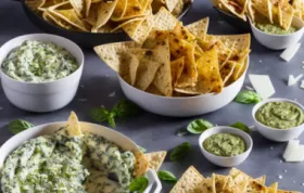 Leckerer Pesto-Dip - perfekt für Partys oder als Vorspeise