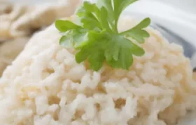 Leckerer Reis mit Zwiebeln