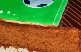 Leckerer Schokokuchen mit karamelliger Note