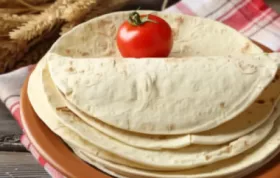 Leckerer Spinat-Feta-Wrap