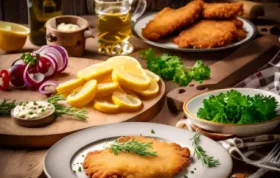 Leckeres Almschnitzel mit herzhafter Panade