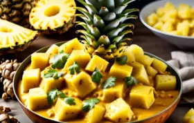 Leckeres Ananas-Garnelen-Curry