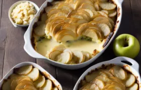 Leckeres Kartoffel-Apfel-Gratin