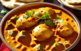 Leckeres Putencurry mit selbstgemachtem Naan-Brot