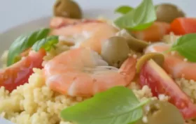 Leckeres Rezept für Couscous mit Meeresfrüchten