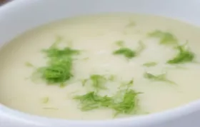 Leckeres Rezept für eine cremige Fenchelsuppe