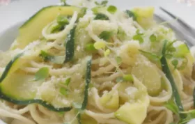 Leckeres Rezept für frische Gemüsespaghetti