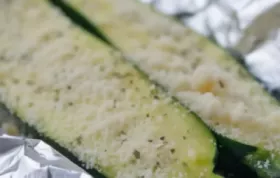 Leckeres Rezept für gegrillte Zucchini