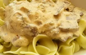 Leckeres Rezept für Nudeln mit cremiger Pilz-Mascarpone-Sauce