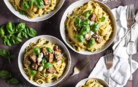 Leckeres Rezept für Pasta mit Eierschwammerln und grünen Bohnen