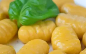 Leckeres Rezept für selbstgemachte Kürbis Gnocchi