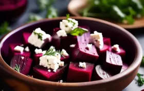 Leckeres und gesundes Rezept für Rote Rüben mit Feta