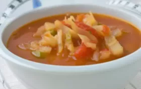 Leichtes und gesundes Rezept für Krautsuppe zum Abnehmen