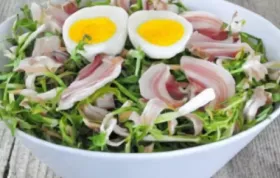 Löwenzahnsalat mit Speck - Ein einfaches und leckeres Rezept