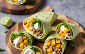 Mango-Brie-Wraps