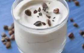 Mousse aus Moccabohnen