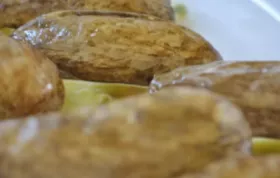 Ofenerdäpfel mit Kürbiskernöl
