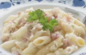 Penne mit Sauerkraut-Sauce – ein köstliches Gericht für Sauerkrautliebhaber