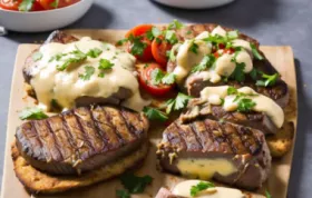 Putensteak mit Käse