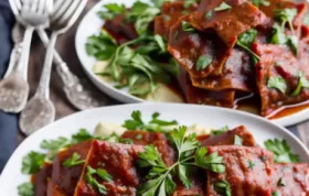 Rote Rüben Ravioli mit Salbeibutter