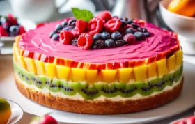 Saftiger Tutti Frutti Kuchen