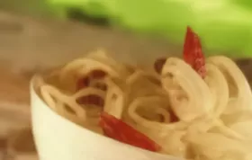 Scharfe Spaghetti