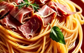 Schlanke Spaghetti Carbonara - ein leichtes und leckeres Rezept