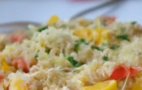 Schmackhafte Paprika-Grünkern Pfanne