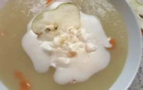 Sellerie-Birnen-Cremesuppe