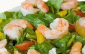 Shrimps-Salat