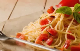 Spaghetti mit Knoblauch-Chili-Öl
