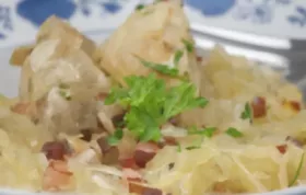 Speck-Sauerkraut - Leckeres Rezept mit herzhaften Speckwürfeln