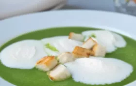 Spinatcremesuppe – Exotisch, cremig und voller Geschmack!