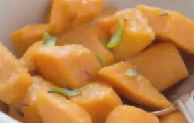 Süßkartoffel mit Kreuzkümmel - Köstliches vegetarisches Hauptgericht