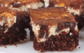 Topfen-Marmor-Brownie