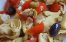 Tortellini-Salat mit Balsamico-Vinaigrette