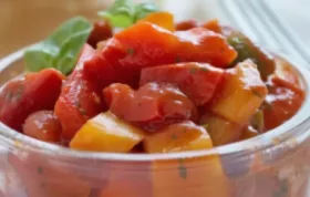 Veganer Paprika Salat - Frischer Genuss für jeden Tag