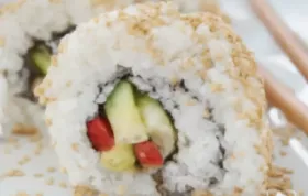 Veganes Rezept für California Maki