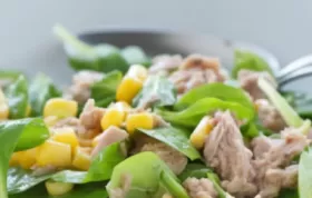 Vogerlsalat mit Thunfisch – leichter Salat mit frischem Geschmack