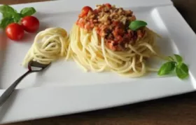 Würzige Spaghetti Bolognese
